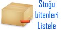 Stokta Olmayanlar Listele